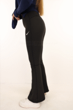Flared Sports Pants - Black - Image 10