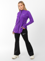 Jacket Flared Set (Full Zipper With Flare Pants)