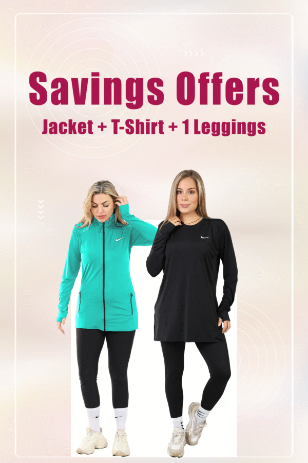 Saving Bundel ( Oversize Tshirt + Jacket +Leggings)