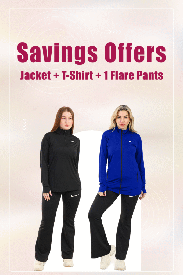 Saving Bundel ( Tshirts + Jacket +Flare Pants )