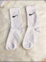 ⁦White Nike Socks⁩ - الصورة ⁦3⁩