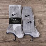 Tie Dye Gray Nike Socks - Image 3