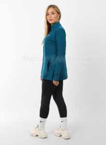 ⁦جاكت رياضي طويل بسوستة كاملة⁩ - الصورة ⁦7⁩