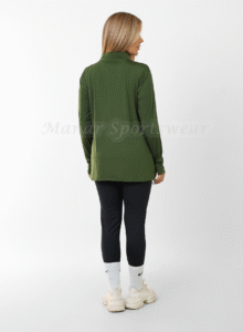 ⁦جاكت رياضي طويل بسوستة كاملة⁩ - الصورة ⁦4⁩