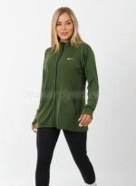 ⁦جاكت رياضي طويل بسوستة كاملة⁩ - الصورة ⁦5⁩