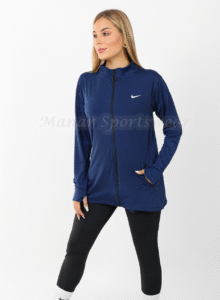 ⁦جاكت رياضي طويل بسوستة كاملة⁩ - الصورة ⁦10⁩