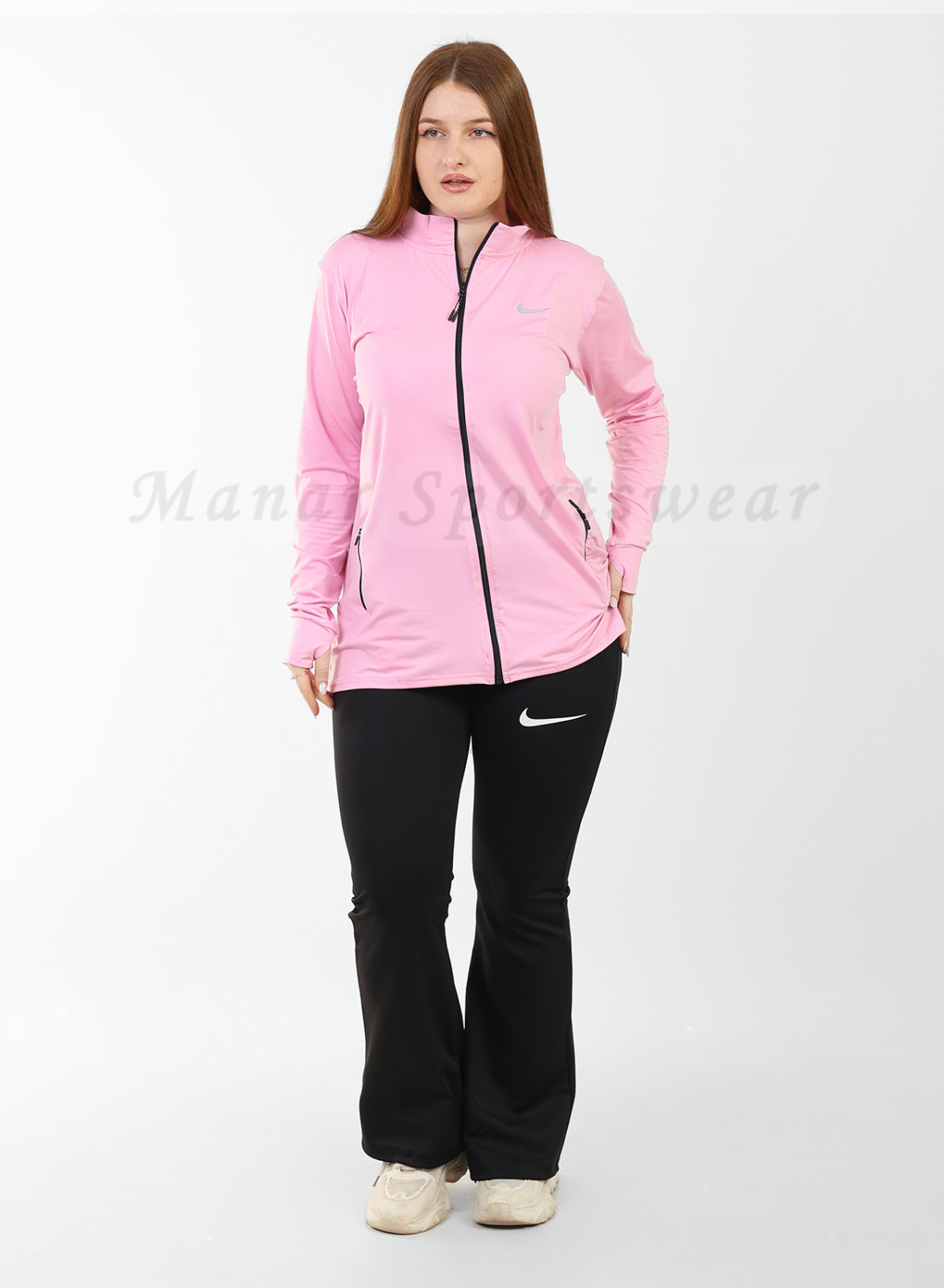 Jacket Flared Set (Full Zipper With Flare Pants) - Image 12