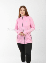 ⁦جاكت رياضي طويل بسوستة كاملة⁩ - الصورة ⁦13⁩