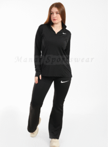 Half Zipper Flared Set - Image 9