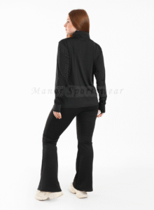 Half Zipper Flared Set - Image 4