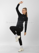 Half Zipper Slim Set - Image 3