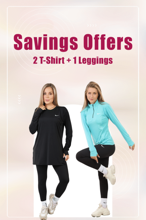 Saving Bundel (2 Tshirts +Leggings)