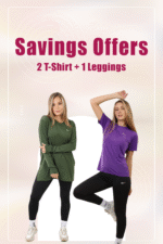 Saving Bundel (Half Sleeve Tshirt +Oversized Tshirt + Leggings)