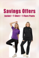 Saving Bundel ( Tshirts +  Jacket +Flare Pants )