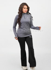 Half Zipper Flared Set - Image 3