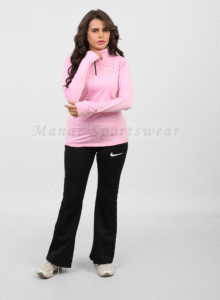 Half Zipper Flared Set - Image 2