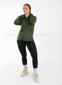 Half Zipper Slim Set - Image 6