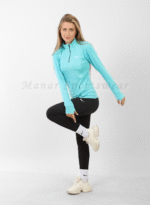 Half Zipper Slim Set - Image 2