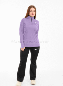 Half Zipper Flared Set - Image 13