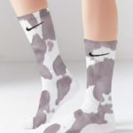 Tie Dye Deep Maroon Nike Socks