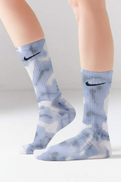 Tie Dye Blue Nike Socks