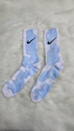 Cyan Blue Nike Tie-Dye - Image 2