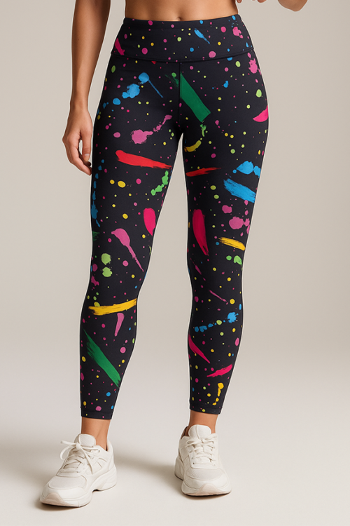 Neon Printed Leggings