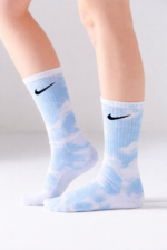 Cyan Blue Nike Tie-Dye
