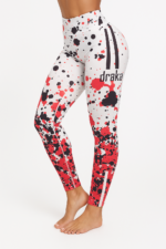 Splatter Printed Leggings - Image 3