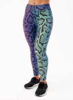 Ombre Snake Printed Leggings