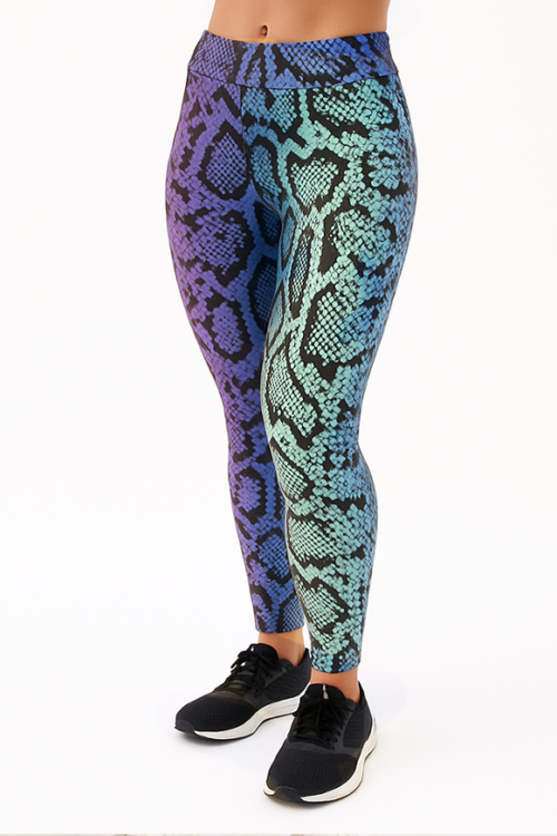 Ombre Snake Printed Leggings