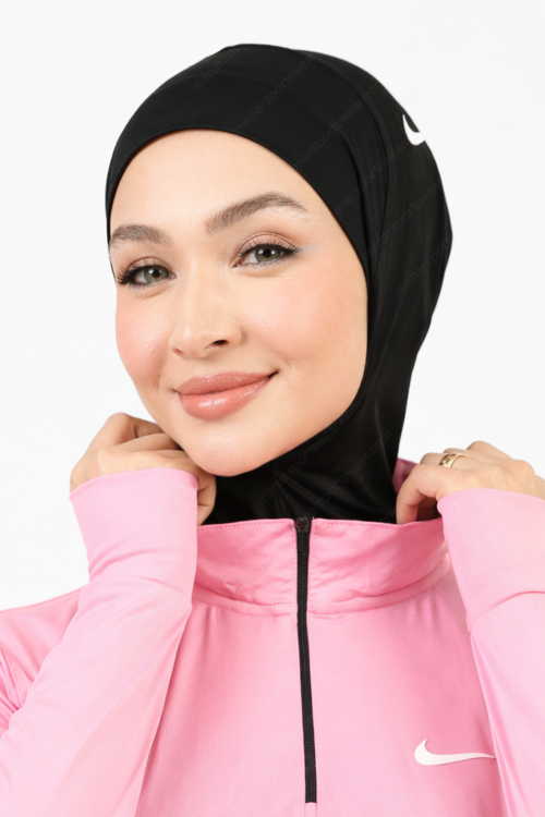 Flow Sports Hijab- Black