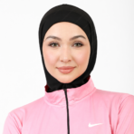 Flow Sports Hijab- Black - Image 4
