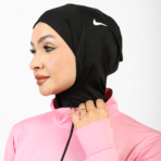 Flow Sports Hijab- Black - Image 6