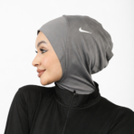 Flow Sports Hijab- Gray - Image 2