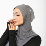 Flow Sports Hijab- Gray
