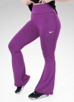 Light Plum Flared Sports Pants - Image 2