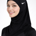 Flow Sports Hijab- Black