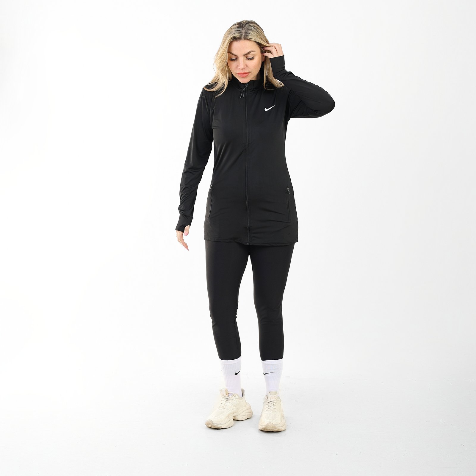 Longline Performance Zip Jacket - Image 2