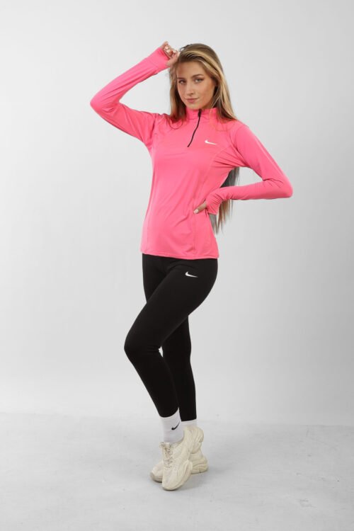 Half Zipper Slim Set n