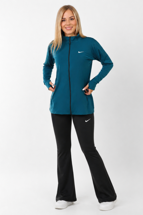 Jacket Flared Set (Full Zipper With Flare Pants)