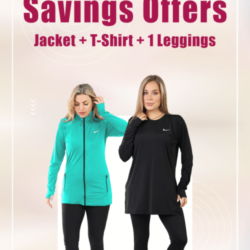 Saving Bundel ( Oversize Tshirt + Jacket +Leggings)