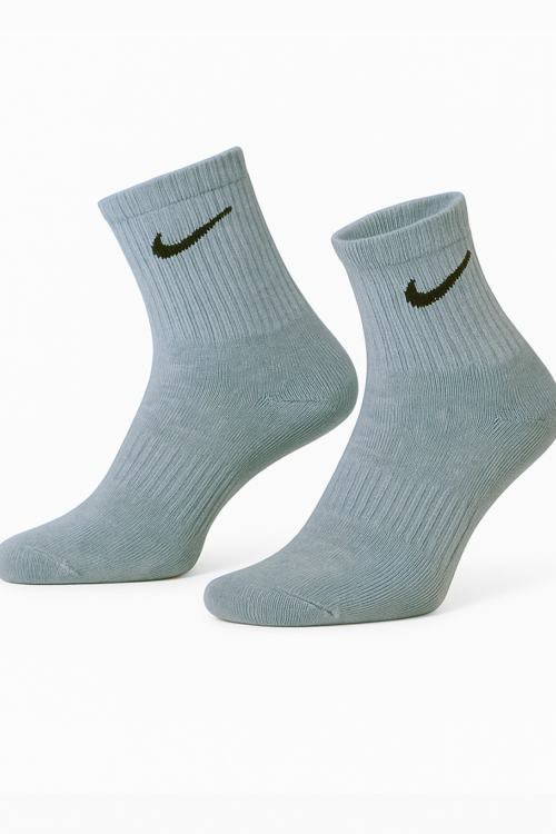 Short Nike Socks (Light Gray)
