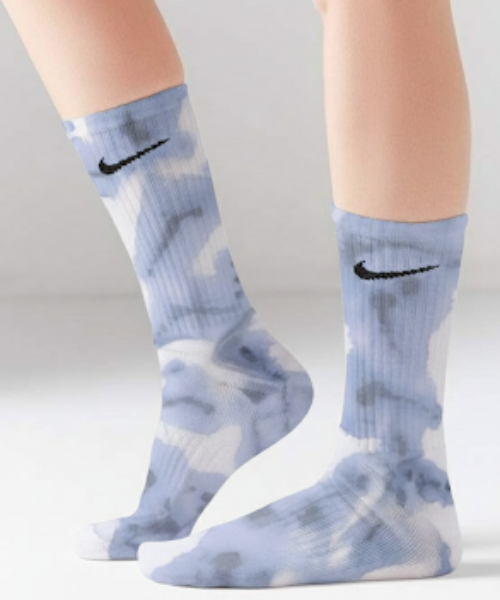 Tie Dye Blue Nike Socks