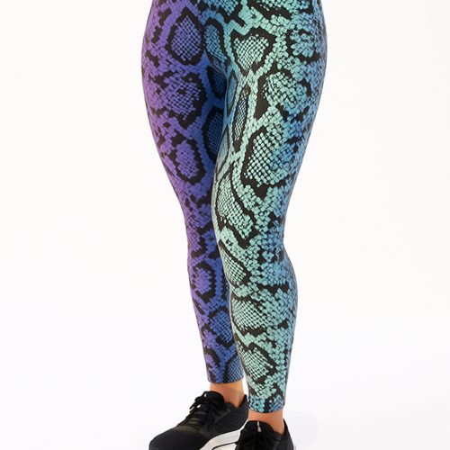 Ombre Snake Printed Leggings