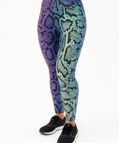Ombre Snake Printed Leggings