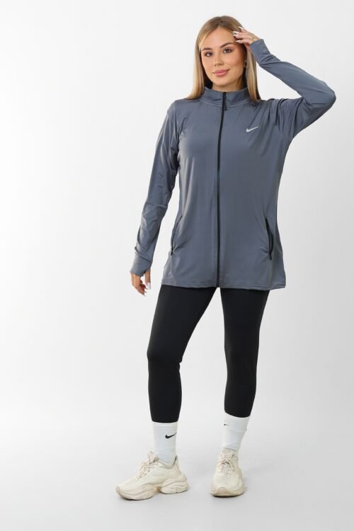 Longline Performance Zip Jacket