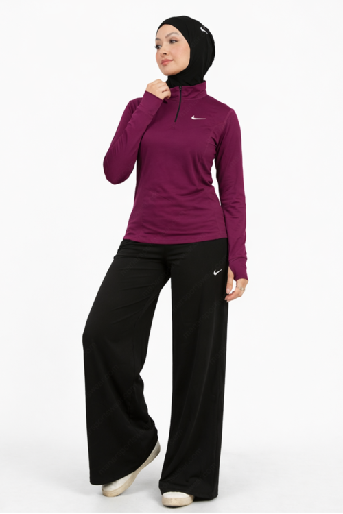 High-Waisted Wide-Leg Pants