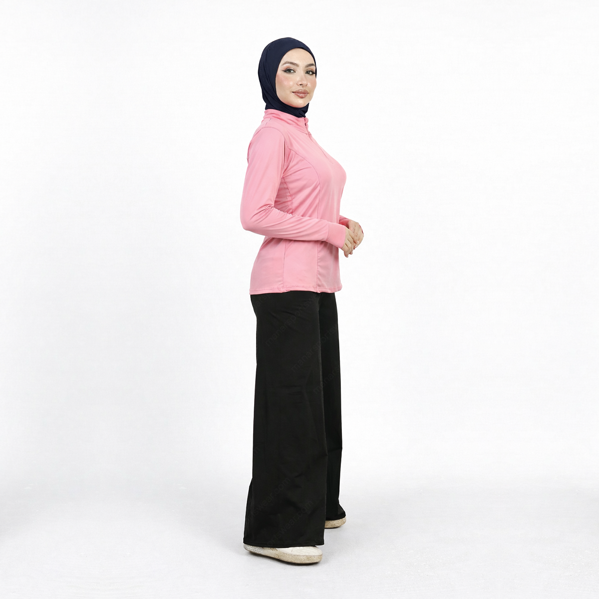 High-Waisted Wide-Leg Pants - Image 5