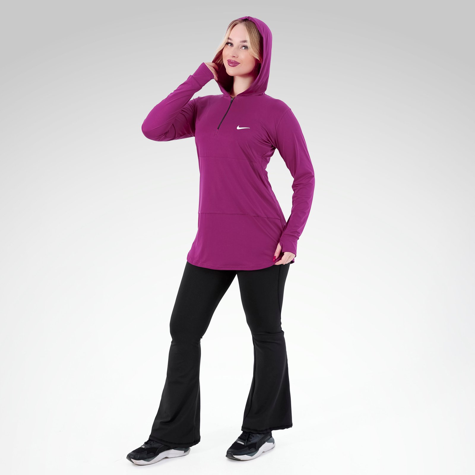 Hooded Flared Set
